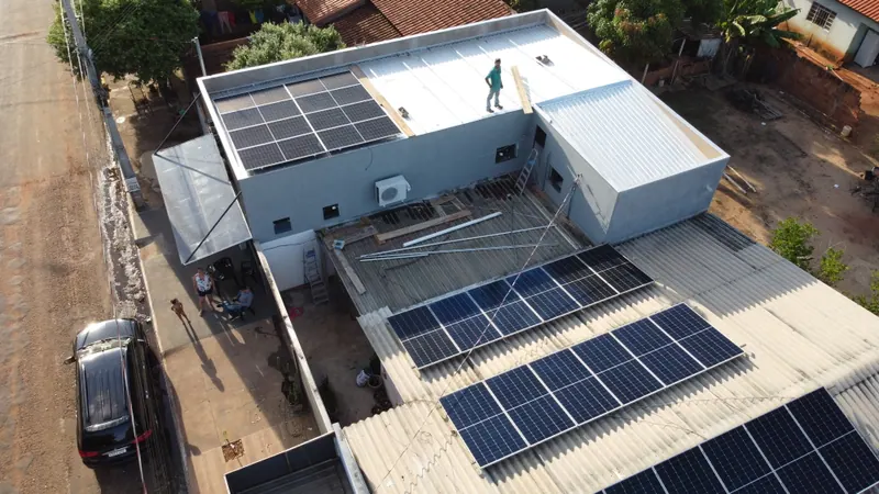 Instalação residencial — vista 1